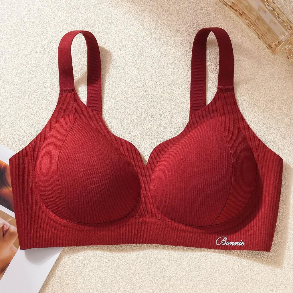 [Chrysanthemum Cup] Traceless Nude Underwear Big Breasts Show Small Breasts, Gather and Close Secondary Breasts, Anti-sagging Soft Support Bra Cover
