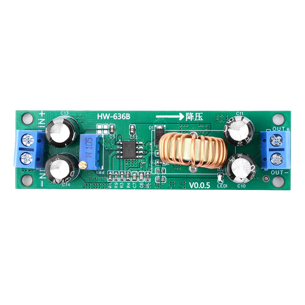 

10A Synchronous Step-Down Voltage Regulator DC6.5V-48V to 1.25-30V Continuously Adjustable Volt Buck Converter Module Board