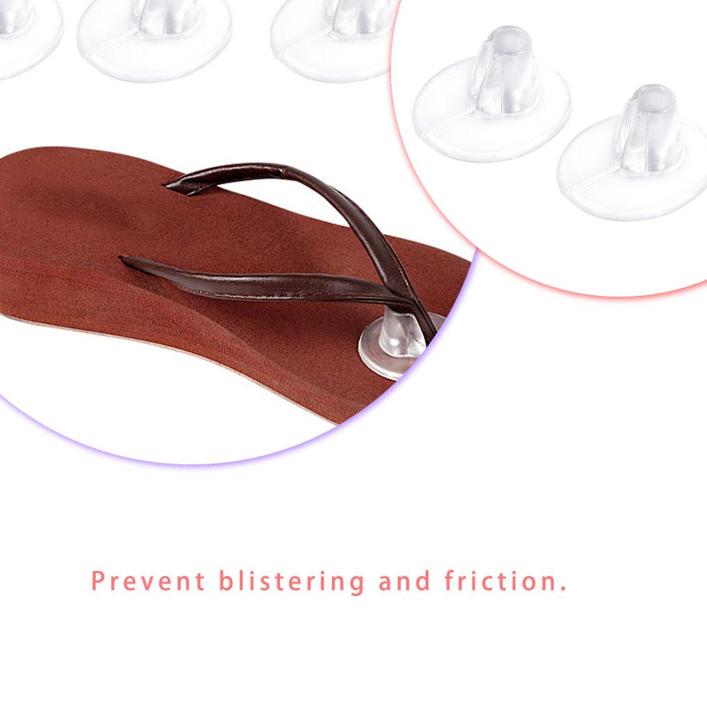 1 Pair Transparent Gel Shoes Foot Pads Anti-skid Wear Resistant Slippers Cushion Shoe-pad Footwear Comfortable Insole