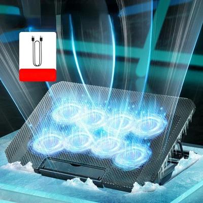 Laptop Cooler Dual Turbo Lifting Bracket Folding Storage Air-cooled Desktop Computer Cooling High-speed Cooling Base Bracket