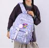 Anime K-Pop Demon Hunters Printed Backpack Large Capacity Bookbag Laptop Unisex Student Boy Girl School Bag Large Capacity Travel Outdoor Bag Gift