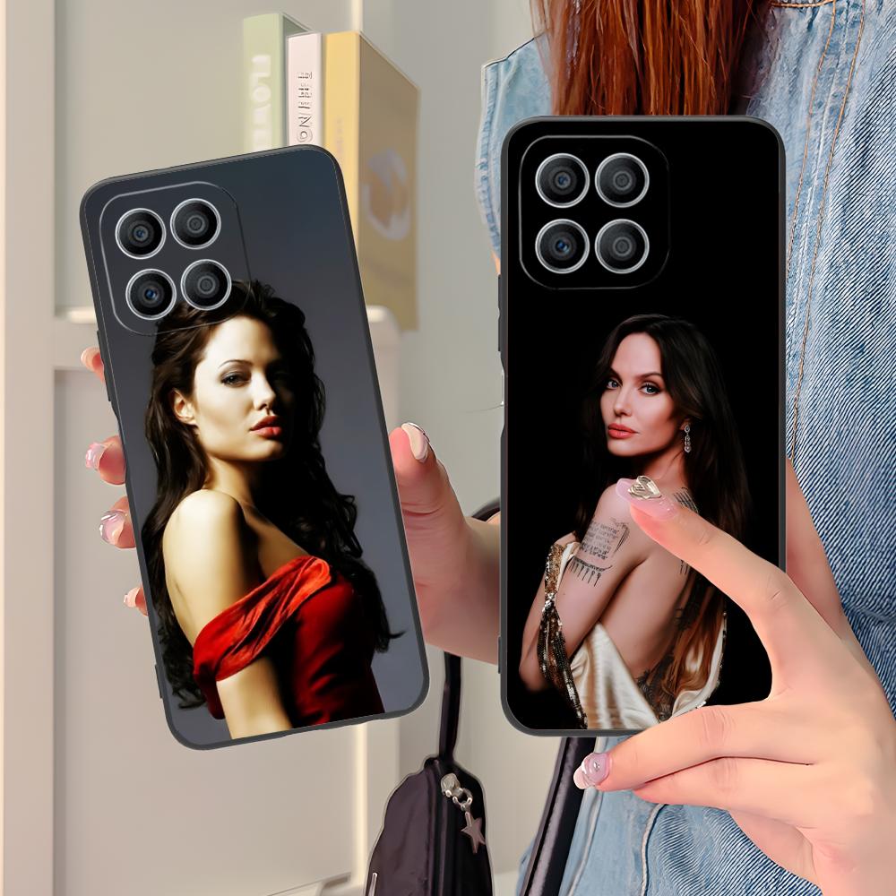 Angel Jolie Matte TPU Mobile Phone Case for Honor 90 80 70 60 50 30 20 10 9 8 7 Pro S SE Lite 5G Colorful Printing Cover