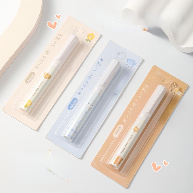 Mini hopfällbar sax Enkelhet Söt tecknad björn Kanin Brevpappersaxar Söt liten bärbar pennstilsax