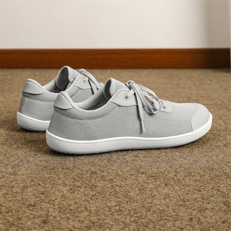 Summer Men's Wide Barefoot Shoes  Men's Outdoor Trail Running Casual Sneaker