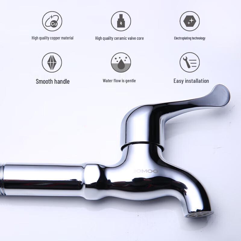 Jomoo Extended Single Cold Mop Sink Faucet