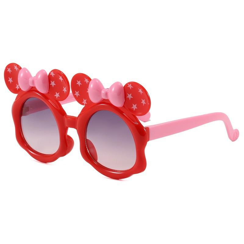

Children S Cartoon Mickey Sunglasses Cute Anti-Ultraviolet Sunglasses Boys And Girls Fashion Trendy Glasses красный