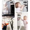 1/4pcs Baby Oven Door Drawer Lock for Kitchen Child Safety Locks Home Microwave Anti-opening Buckle Fixator Child Protect Locks