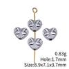 Heart Loose Beads For Valentine Bracelet Necklace DIY Vintage Jewelry Making Supplies For Charm