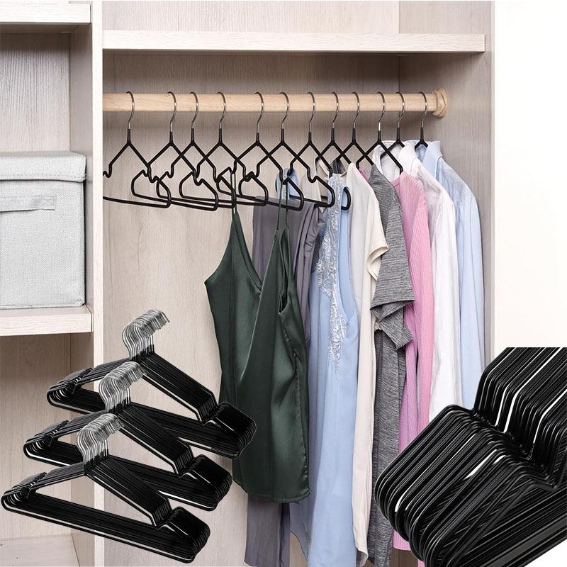 Clothes Hangers with Non-slip Design, Traceless Clothes Racks, Sturdy Heavy Duty Coat Durable Hangers Clothes Rack Pants Hanger