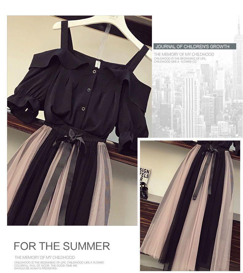 Plus Size Spring/Summer 2021 Slimming Fashion Dress Set for Women