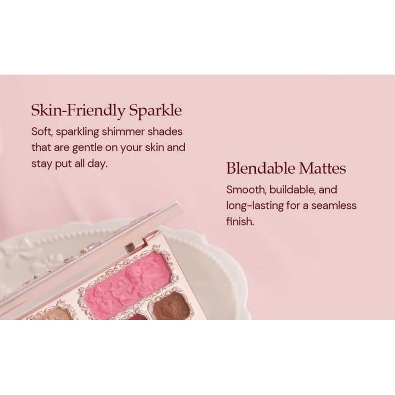 Flower Knows - Strawberry Cupid Makeup Palette - 01 Honey Canele