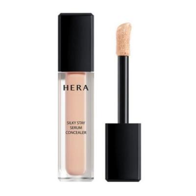 Silky Stay Serum Concealer 02 Peach Hydrating Long-Lasting Coverage 8g