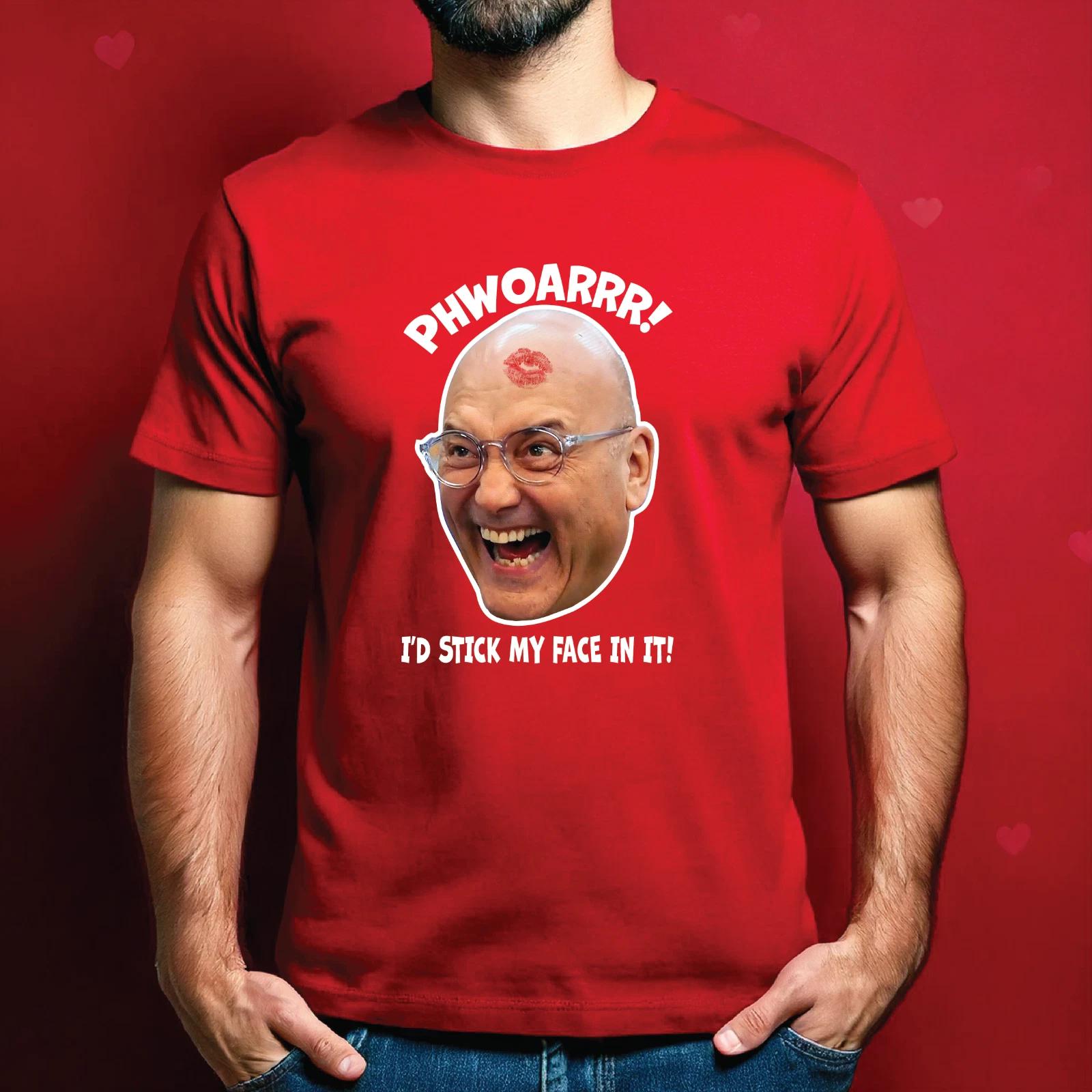 

Gregg Wallace I d Stick My Face In It! Funny Valentine T-Shirt | Rude Valentine S
