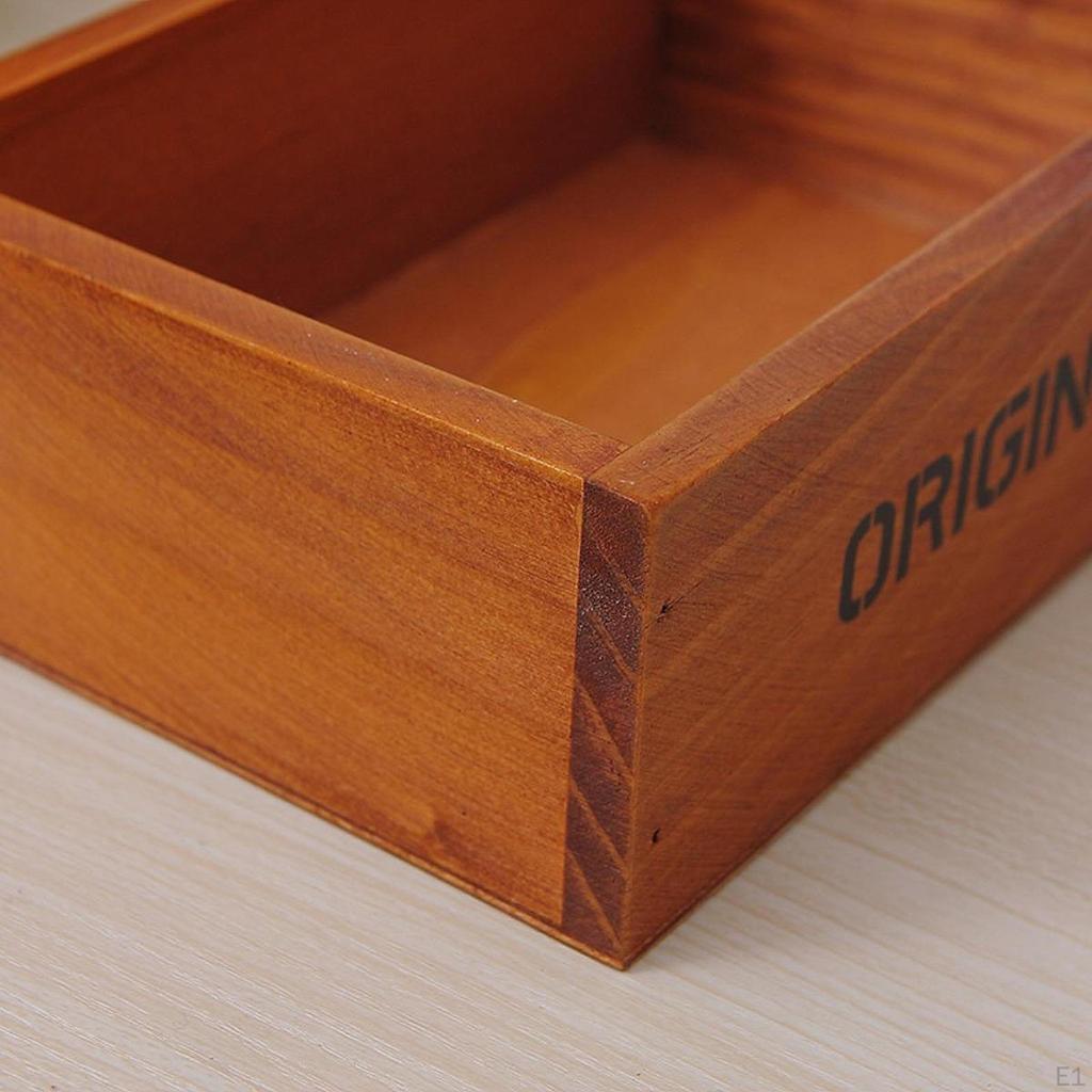 Elegant Wooden Storage Box for Jewelry And Makeup Organization