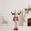 New Christmas Doll: Gem Powder Snowman Plush Hat Ornament, Standing Pose Reindeer, Perfect Gift