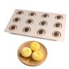 High Temperatures Resistant Silicone Chocolate Molds 12 Cavity Flower Mousse Cake Mould Dessert Baking Accessories