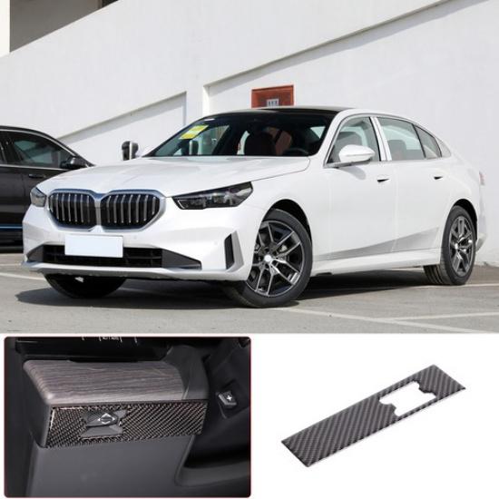 Soft Carbon Main driver's left side trim sticker For BMW 5 Series G60 i5 2024+