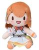 Project Sekai: The Broken World and Miku Who Can't Sing" Fuwapuchi Mini Plush Toy "MORE MORE JUMP!" Approx. 12cm (Minori Hanazato)