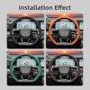 Suitable for Chery Perforated Leather Steering Wheel Cover, Anti-Slip, Sweat-Absorbent, Breathable, Integrated Protective Case for Tiggo 2 3 4 7 8 9