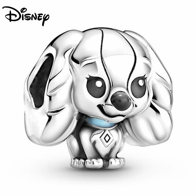 Disney 925 Silver Red Spider Ratatouille Charms Bead Earrings Bracelet Fit Original Bracelets DIY Birthday Jewelry Gift