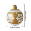 Eco-friendly Inflatable Christmas Ball Decoration - Durable PVC Holiday Ornament