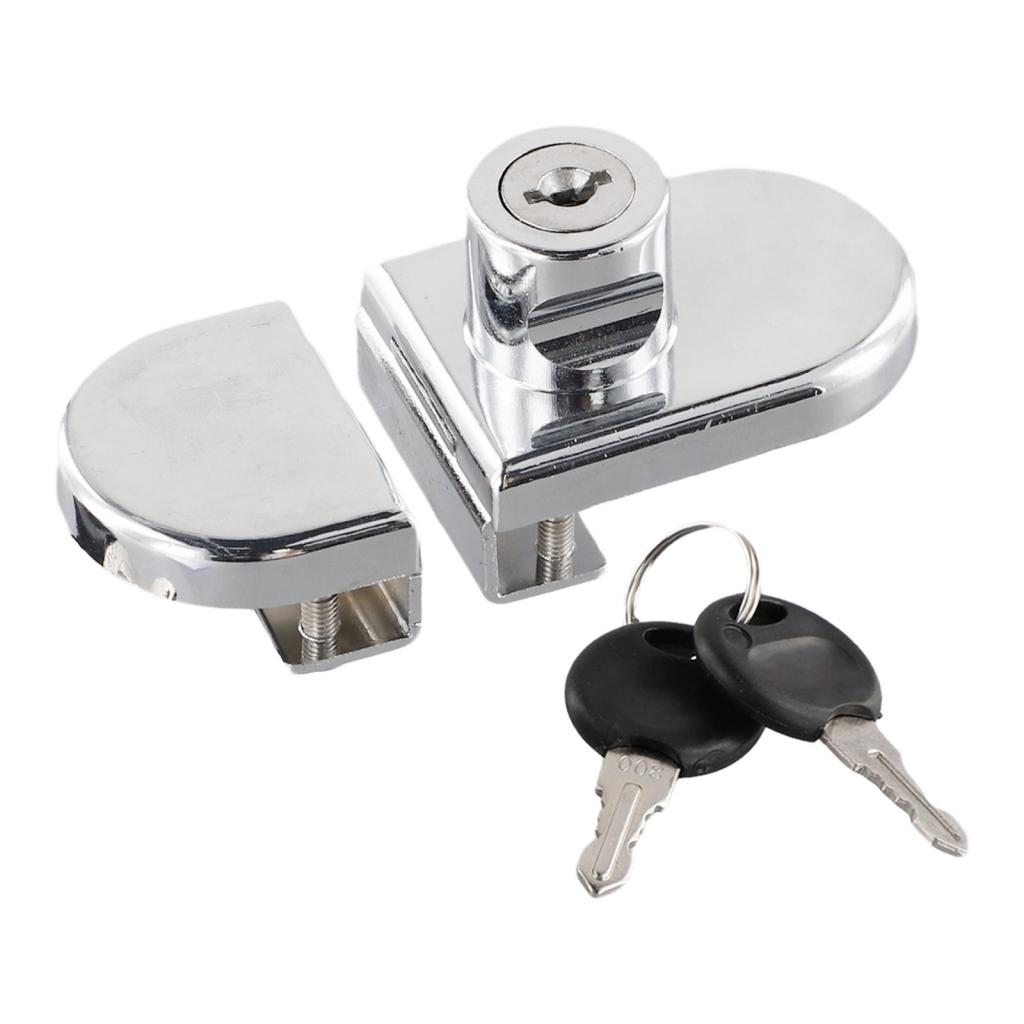 Door Lock Glass Cabinet Cabinets For 5-8mm Thick Glass