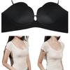 Flash drill small breasts gather and show large underwear women's soft support bright thin shoulder straps no steel ring close breast bra cover