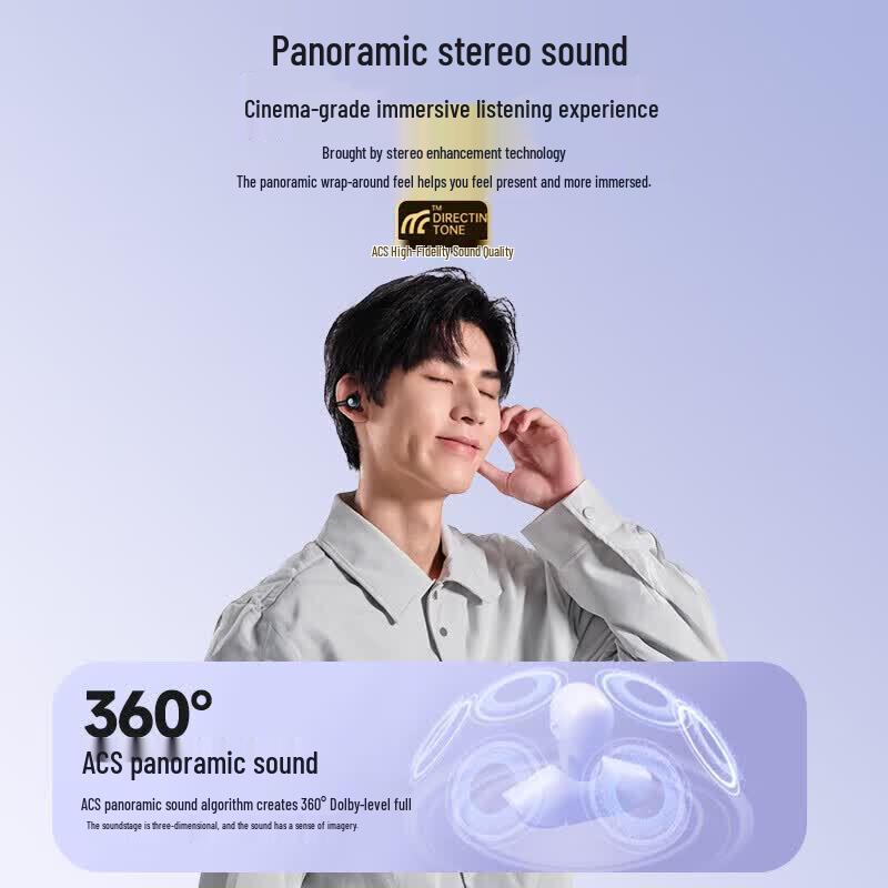 Q108 Clip-On Open-Ear Bluetooth Headset