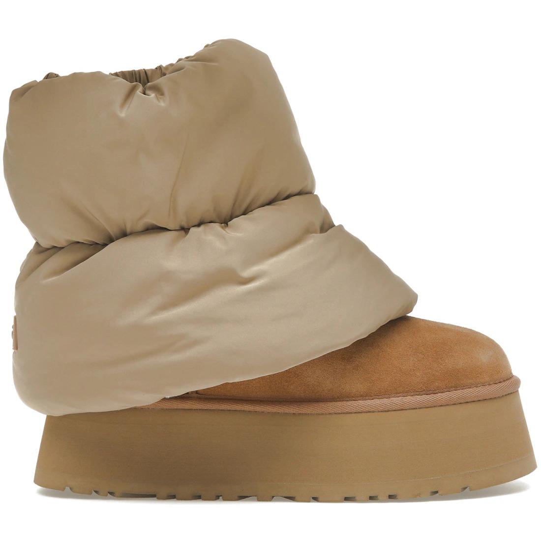 

Кроссовки UGG Classic Mini Dipper Puffer Boot Amphora Chestnut (Женский)(1158275-AHS) 37