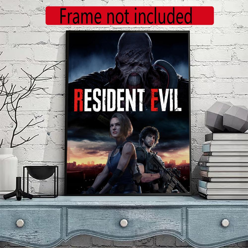 Resident Evil Alice 5D Round Diamond Painting Kit Diamond Embroidery Painting Rhinestones Mosaic Frameless Handwork Decoration Arts