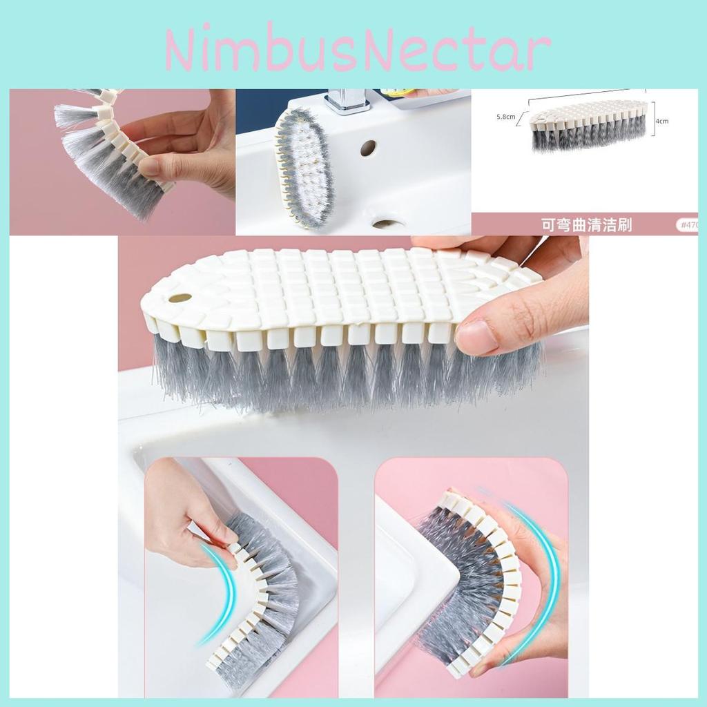 Scrubber Shower For Hard With Pp Handle And Lightweight Design Durable Tool