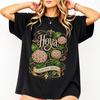 Hoya Shirt, Vintage Botanical Flower Print Shirt, Elegant Houseplant Tee, Gardening Shirt, Nature Lover Graphic Apparel
