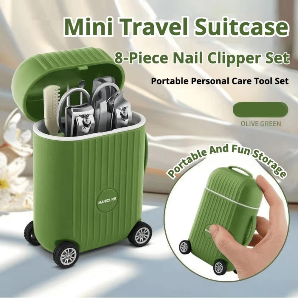 Stainless Steel Nail Clipper Set Beauty Tools Nail Nursing Tool New Manicure