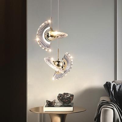 Nordic Lighting Deckenpendelleuchte Drehbare Multi-Styling-LED-UFO-Leuchten Home Innenbeleuchtung Wohnzimmer Kunst Dekorativ
