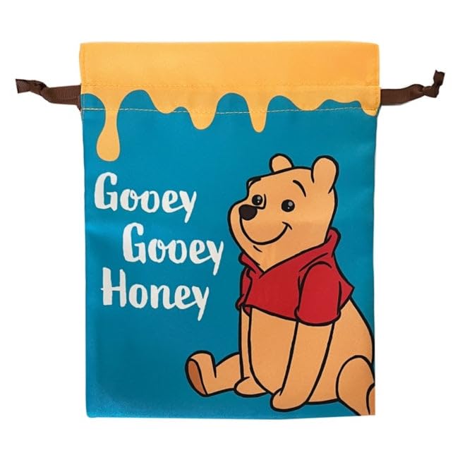 

Winnie the Pooh Transfer Drawstring Bag M Travel Drawstring Love Honey Disney [Drawstring Bag] Bag/I