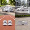 Nike V5 RNR Bianco Metallizzato Platino Sneakers da Donna Platino Puro Metallizzato Argento HQ7901-112