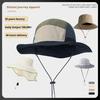 Sun Hats for Men Women Fishing Hat UPF Protection Wide Brim Bucket Hat Breathable Quick-Dry Water Rapellent Outdoor Hiking Beach Travel Summer Hats
