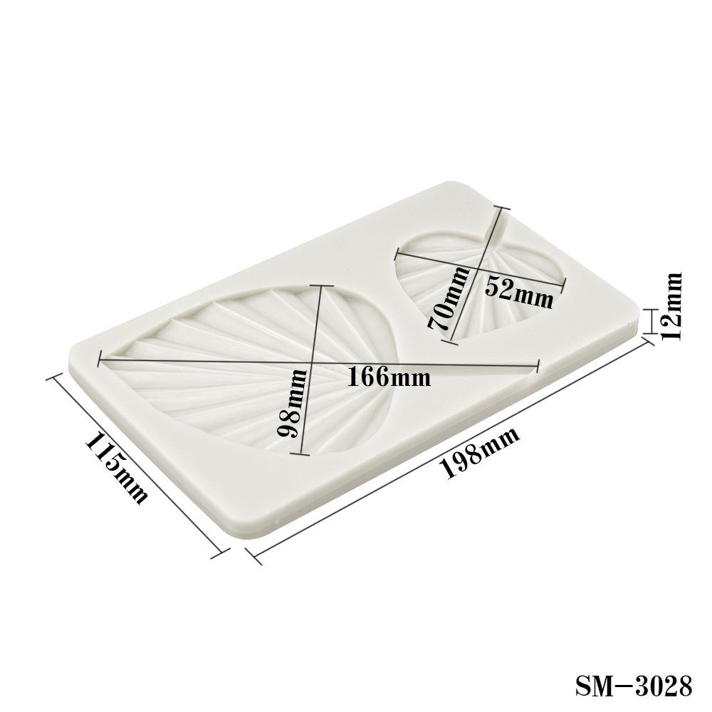 Size Leaf Silicone Mold Cake Decoration Fondant Mold Flower Rose Leaf Baking Tray Baking Tool
