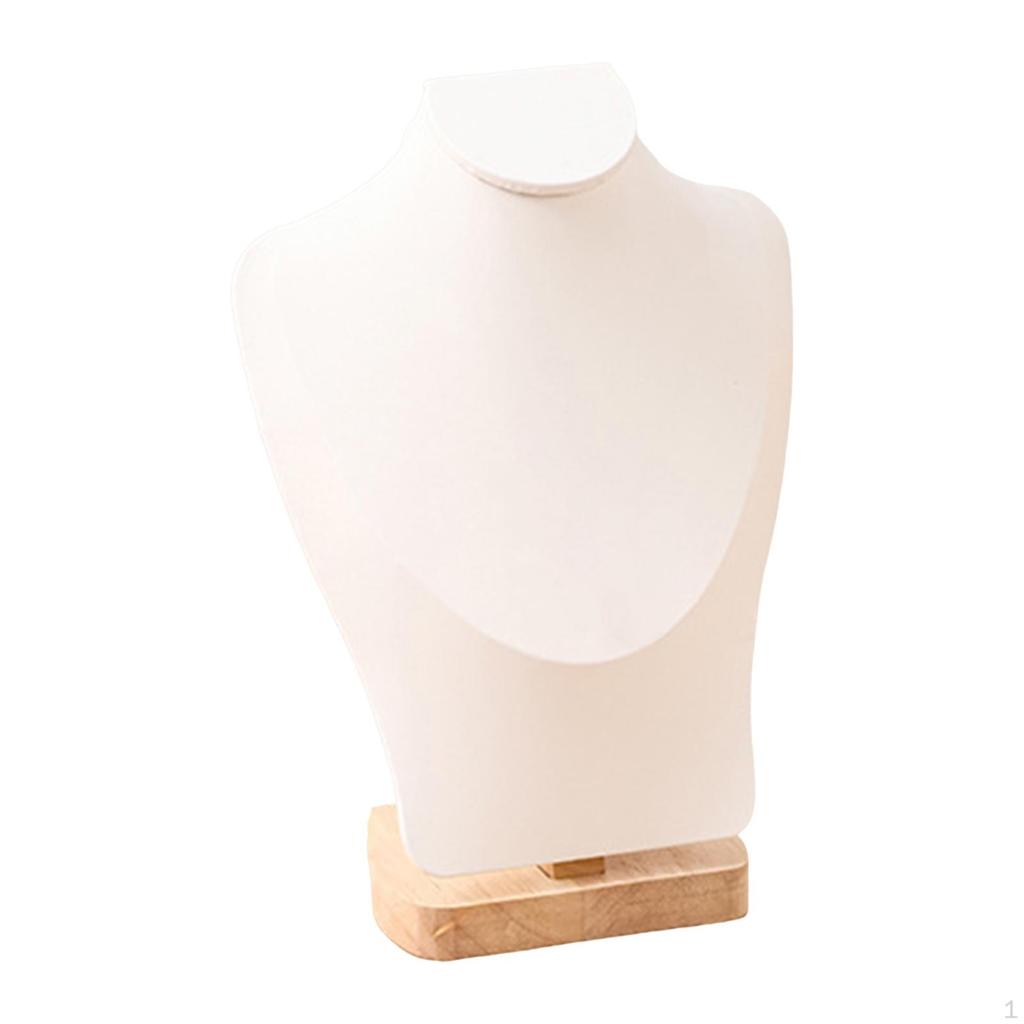 Jewelry Bust Holder for Necklace Storage, Organizer Living Room and Bedroom