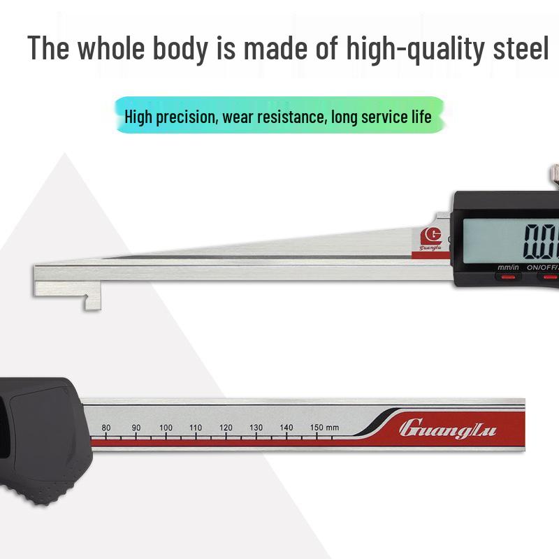 Guanglu Stainless Steel Digital Vernier Caliper 0.2-10mm Beveled Gap Detector