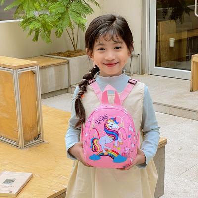 Tide Print Girl Small Backpack Children'S Small Schoolbag Cartoon Cute Princess Baby Travel Bag