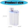 Durable Kitchen Rice Storage Bucket with Airtight Design to Prevent Moisture Clear View Panel for Content Visibility Ergonomic Carry Handle for
