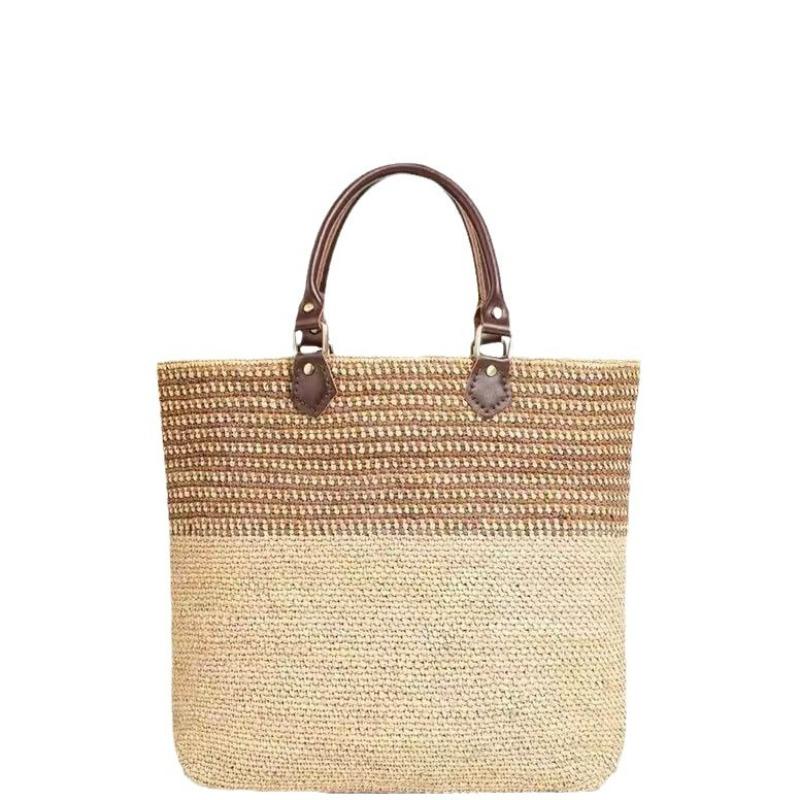 Новая высококлассная соломенная сумка Lafite, полностью ручной работы, сумка-тоут, модная сумка через плечо, женская соломенная сумка, женская сумка width 28cm height 29cm