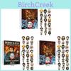 Calendario de Adviento de Demon Slayer Con Accesorios Acrílicos Para Intercambio de Regalos y Coleccionistas