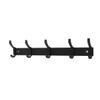10-Hook Hanger (Black)/Bathroom Hanger Multipurpose Wall Hanger