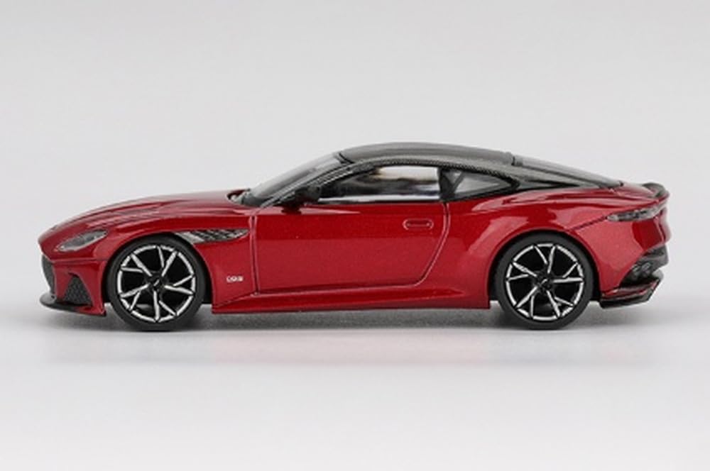 Sunrich MINI GT Aston Martin DBS Hyper Red Finished Model 1/64 (Right-Hand Drive) MGT01065-R