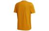 adidas T Shirts Men's Gold Crew Neck Moderate Straight Fit GC7347