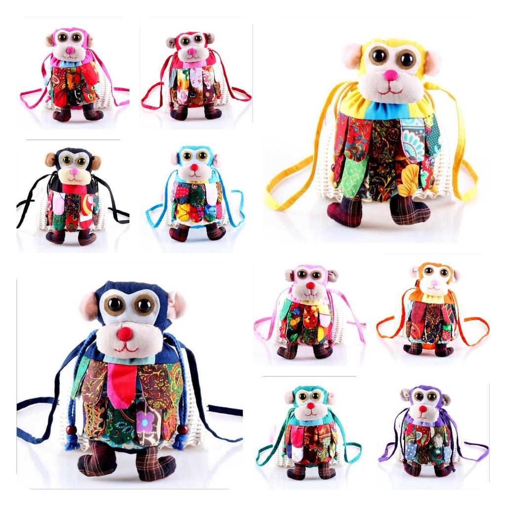 Artistic Ethnic Style Monkey Bucket Bag For Women In Various Colors Ideal For Everyday Outfits