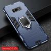 For Samsung Galaxy S8 Case Armor PC Cover Metal Ring Holder Phone Case for Samsung S8 S8 Plus  M40S Cover Shockproof Hard Bumper