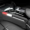 1Pc  Universal Car Seat Gaps Storage Box With Cup Holder, PU Leather Storage Box, Car Front Seat Gaps Filler, Car Interior Accessories